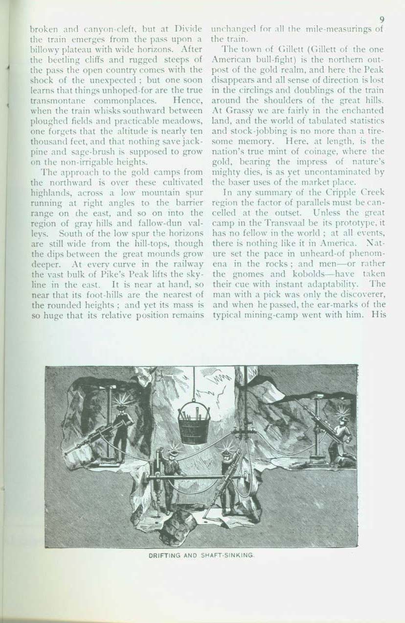 CRIPPLE CREEK 1900--a Colorado mining camp. vist0080f